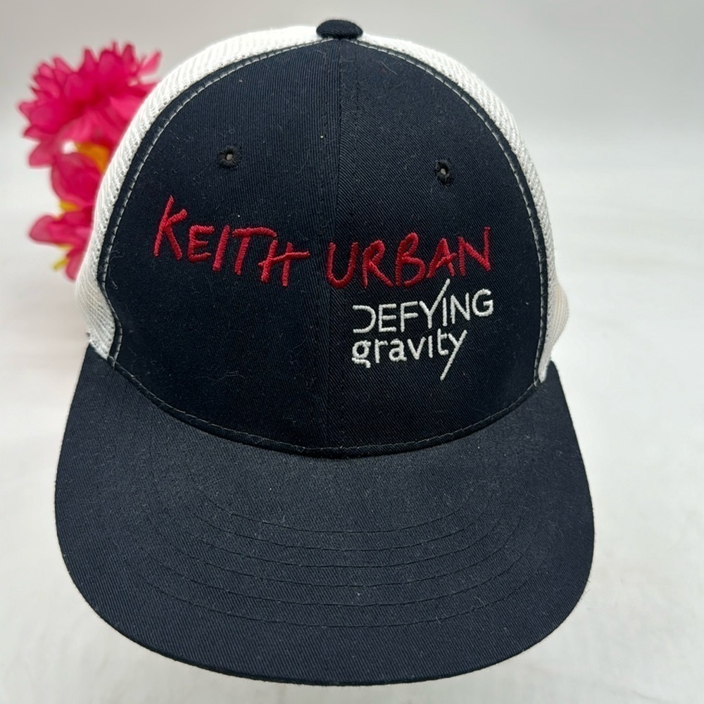 Keith Urban Concert Defying Gravity Trucker Hat Adjustable Country Music HT4839C